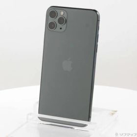 ソフマップ 〔中古品〕 iPhone11 Pro Max 256GB ミッドナイトグリーン MWHM2J／A SIMフリー【247】