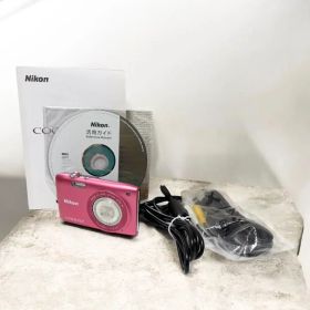 ピンク【Nikon コンデジ】COOLPIX S3300 ニコン