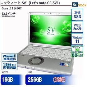 中古 ノートパソコン Panasonic / パナソニック Let's note / レッツノート SV1 CF-SV1 CF-SV1RDLVS Core i5 メモリ：16GB 6ヶ月保証