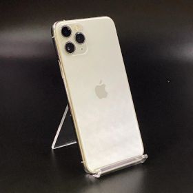 【全額返金保証】【最速発送】 iPhone 11 Pro 64GB シルバー au 白ロム 動作確認済 100%