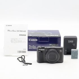 キヤノン(Canon)のCanon PowerShot SX740 HS ブラック(コンパクトデジタルカメラ)