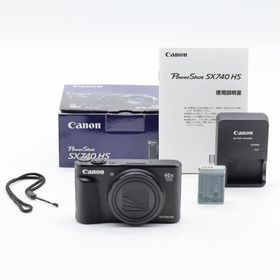 キヤノン(Canon)のCanon PowerShot SX740 HS ブラック(コンパクトデジタルカメラ)