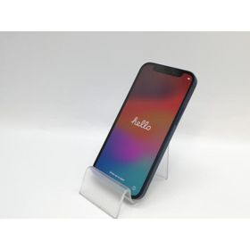 【中古】Apple au 【SIMロック解除済み】 iPhone 12 mini 256GB ブルー MGDV3J/A【大須】保証期間１ヶ月【ランクC】