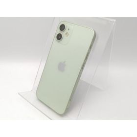 【中古】Apple 国内版 【SIMフリー】 iPhone 12 mini 256GB グリーン MGDW3J/A【高崎モントレー】保証期間１週間【ランクC】