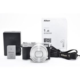 美品 Nikon ミラーレス一眼 Nikon1 J5 標準パワーズームレンズキット シルバー