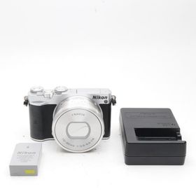 【シャッター回数：2900回】Nikon Nikon1 J5 レンズキット シルバー ミラーレスカメラ 〔NIKON NIKKOR 1 マウント〕