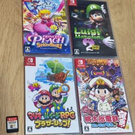 スイッチ用ソフト 桃太郎電鉄 ピーチ ルイージマンション2HD マリオ＆ルイージ