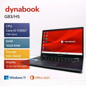 G83/HS Core i5 1135G7 16GB SSD256GB 状態良好