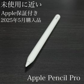 未使用に近い 保証付き 2025年5月購入品 Apple Pencil Pro