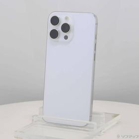 〔中古〕Apple(アップル) iPhone16 Pro Max 256GB ホワイトチタニウム MYWH3J／A SIMフリー〔258-ud〕