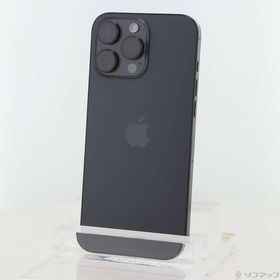 〔中古〕Apple(アップル) iPhone16 Pro Max 1TB ブラックチタニウム MYWQ3J／A SIMフリー〔276-ud〕