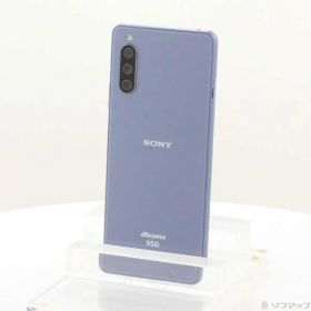 【中古】SONY(ソニー) Xperia 10 III 128GB ブルー SO-52B docomoロック解除SIMフリー 【352-ud】
