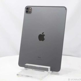 【中古】Apple(アップル) iPad Pro 11インチ 第2世代 128GB スペースグレイ NY232J／A Wi-Fi 【295-ud】