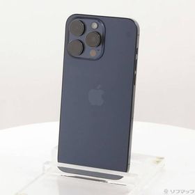 〔中古〕Apple(アップル) iPhone15 Pro Max 512GB ブルーチタニウム MU6X3J／A SIMフリー〔344-ud〕