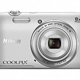 Nikon デジタルカメラ COOLPIX S3600 8倍ズーム 2005万画素 クリスタルシルバー S3600SL(中古品)