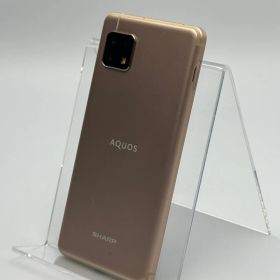 【中古B】AQUOS sense4 lite SH-RM15 ライトカッパー SIMフリー 白ロム