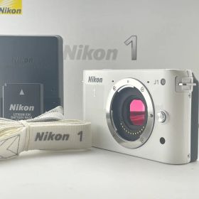 【訳あり・美品】Nikon1 J1 ホワイト ボディ