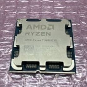 中古 AMD Ryzen 7 9800X3D (AM5/4.7/104M/C8/T16/120W) 172566 状態： Bランク