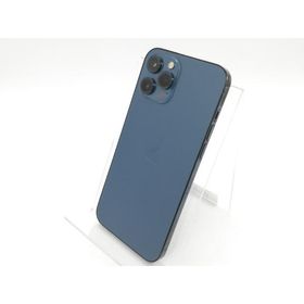 【中古】Apple 海外版 【SIMフリー】 iPhone 12 Pro Max 256GB パシフィックブルー【柏】保証期間１週間【ランクC】