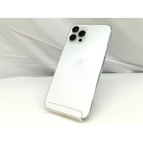 【中古】Apple docomo 【SIMロック解除済み】 iPhone 12 Pro Max 128GB シルバー MGCV3J/A【札幌】保証期間１週間【ランクC】