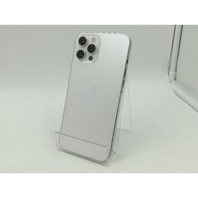 【中古】Apple docomo 【SIMロック解除済み】 iPhone 12 Pro Max 256GB シルバー MGD03J/A【千葉】保証期間１ヶ月【ランクC】