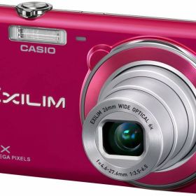 【中古】【非常に良い】CASIO デジタルカメラ EXILIM 1610万画素 6倍 レッド EX-ZS20RD
