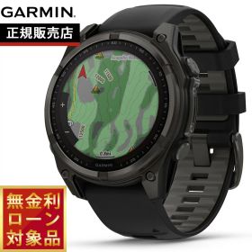 【抽選で最大10000ptバック！5/15限定！】【無金利ローン】ガーミン GARMIN fenix 8 Sapphire Dual Power 47mm フェニックス8 サファイア デュアルパワー GPS スマートウォッチ 腕時計 010-02906-50 Ti Carbon Gray DLC / Black