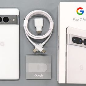 スマートフォン Google Pixel 7 Pro 256GB (SIMフリー/スノー) [GA03466-JP]（本体状態難） 携帯電話