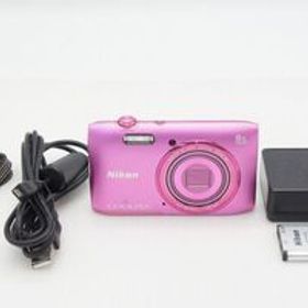 Nikon ニコン COOLPIX S3600 コンパクトデジタルカメラ アザレアピンク 260316g【アルプスカメラ】