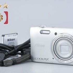 【中古】Nikon ニコン COOLPIX S3600 クリスタルシルバー コンパクトデジタルカメラ