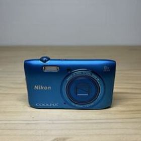 【動作未確認】Nikon ニコン COOLPIX S3600 ブルー クールピクス ジャンク