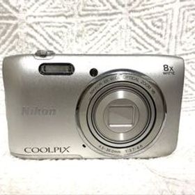 Nikon ニコン COOLPIX コンパクトデジタルカメラ クールピクス シルバー S3600