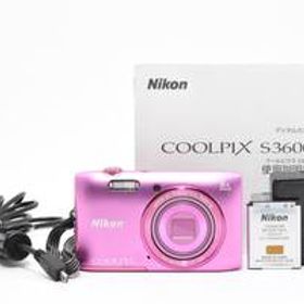 ★完全動作品★ Nikon COOLPIX S3600 ニコン クールピクス コンパクトデジタルカメラ ピンク