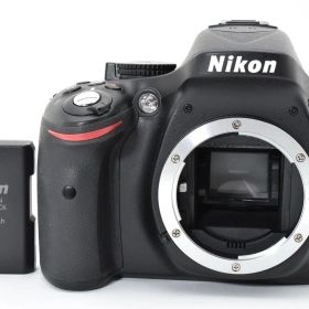 ★極上★ ニコン Nikon D5200 ボディ ブラック 《ショット数3570回・バッテリー付！》★完動品★ #81P22A602044