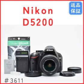 ニコン Nikon D5200 AF-S 18-55mm VR レンズセット