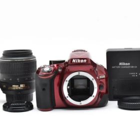Nikon ニコン D5200 レンズキット レッド デジタル一眼カメラ