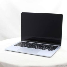 〔中古〕Apple(アップル) MacBook Air 13.6-inch Early-2025 MC6T4J／A Apple M4 10コアCPU_8コアGPU 16GB SSD256GB スカイブルー 〔15.7 Sequoia〕〔258-ud〕