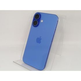 【中古】Apple docomo 【SIMフリー】 iPhone 16 128GB ウルトラマリン MYDU3J/A【東池袋1丁目】保証期間１ヶ月【ランクC】