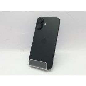 【中古】Apple docomo 【SIMフリー】 iPhone 16 128GB ブラック MYDQ3J/A【立川フロム中武】保証期間１ヶ月【ランクB】