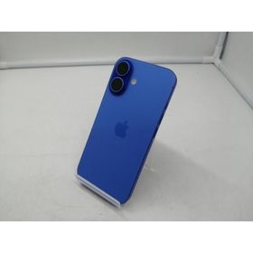 【中古】Apple 国内版 【SIMフリー】 iPhone 16 256GB ウルトラマリン MYE03J/A【新橋烏森通り】保証期間１ヶ月【ランクB】