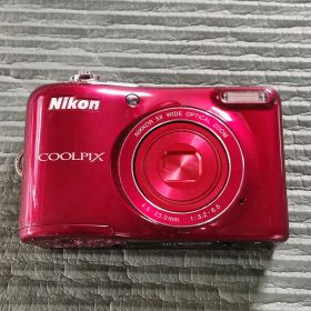 Nikon COOLPIX L30 レッド コンパクトデジタルカメラ