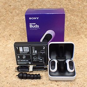 【中古 良品】SONY INZONE Buds WF-G700N ホワイト ワイヤレスノイズキャンセリングゲーミングイヤホン(RBA791-5)