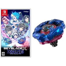 ベイブレードエックス XONE (ベイブレードエックス ゾーン) -Switch 【メーカー特典】「シノビナイフ4-60LF メタルコート:ブルー」 同梱【新品】