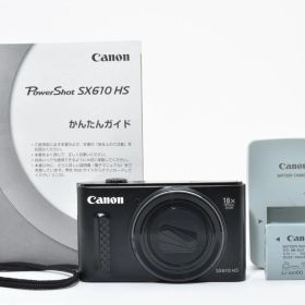 Canon キャノン PowerShot SX610 HSブラック /2928 動作OK 返金保証