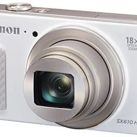 【中古】「非常に良い（無料延長保証）」Canon デジタルカメラ PowerShot SX610 HS ホワイト 光学18倍ズーム PSSX610HS(WH)