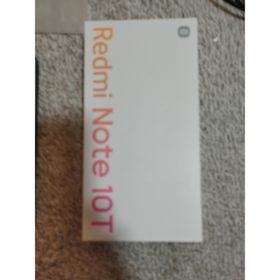 シャオミ(Xiaomi)のXiaomi Redmi Note 10T A101XM アジュールブラック(スマートフォン本体)