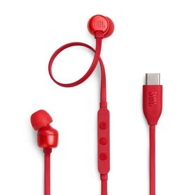 JBL マイク＆コントローラー搭載USB Type-C接続イヤホン(レッド) JBL TUNE 310C JBLT310CRED 返品種別A