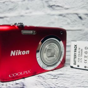 Nikon ニコン COOLPIX A100 レッド デジタル