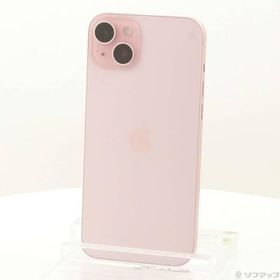 〔中古〕Apple(アップル) iPhone15 Plus 512GB ピンク MU0U3J／A SIMフリー〔198-ud〕