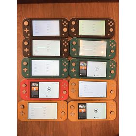 ニンテンドースイッチ(Nintendo Switch)の《動作品》Nintendo Switch lite 10台まとめ売り 本体のみ(家庭用ゲーム機本体)